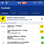 sky bet mobile site